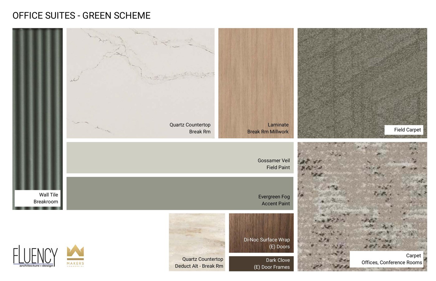 Office Suites — Green Scheme palette