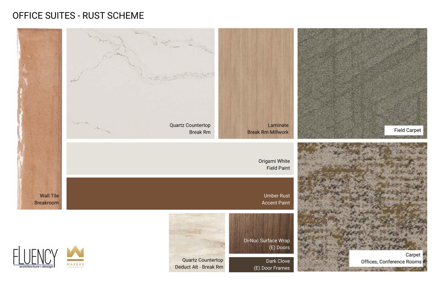 Office Suites — Rust Scheme palette