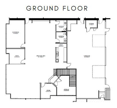 Unit 1200 Ground Floor Plan